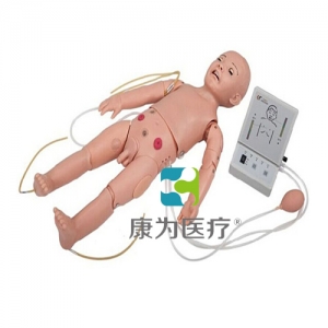 “康為醫療”全功能一歲兒童高級標準化模擬病人（護理、CPR、聽診三合一）