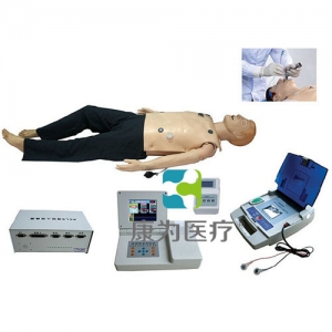 “康為醫療”高級多功能急救訓練標準化模擬病人（心肺復蘇CPR、氣管插管、除顫起搏四合一功能、嵌入式系統）
